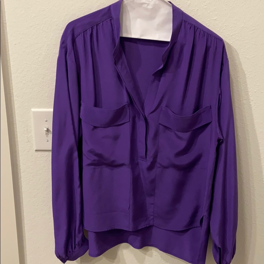 100% silk BCBG maxazria blouse